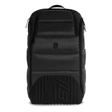 Dux 30L Backpack In Black Front View
