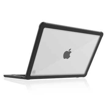 Dux Case for MacBook Air 13" M5/M4/M3/M2 In Black Rear Right Angle View#color_black*device_macbook-air-13-m5-m4-m3-m2