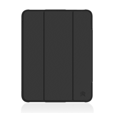 Dux Ultra Case for iPad Air 11" M4/M3/M2/5th/4th gen In Black Front View#color_black