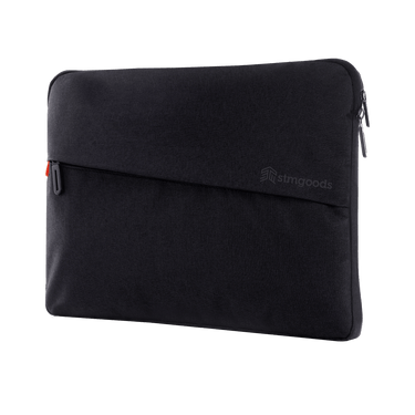 Gamechange Sleeve for 15" Laptop and 16" MacBook Pro In Black Front Left Angle View