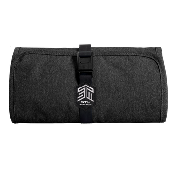 Myth Dapper Wrapper Accessory Storage In Magnet Black Front View#color_magnet-black