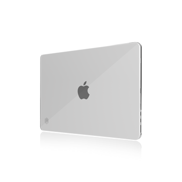 Studio Case for MacBook Air 13" M5/M4/M3/M2 In Clear Back Left Angle View#color_clear