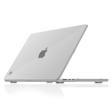 Studio Case for MacBook Air 13" M5/M4/M3/M2 In Clear Rear Left Angle View#color_clear