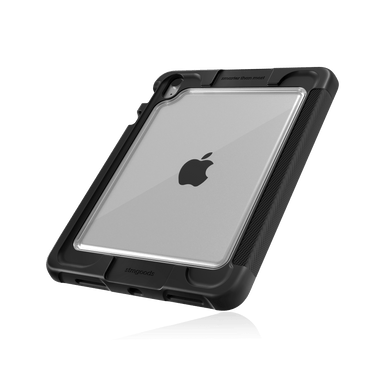 Dux Ultra Case for iPad Air 11" M4/M3/M2/5th/4th gen In Black Back Left Angle View#color_black