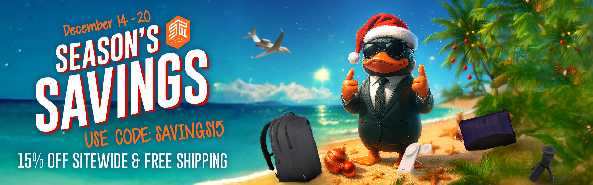 15% Off Sitewide + Free Shipping Use Code: SAVINGS15 | December 14-20